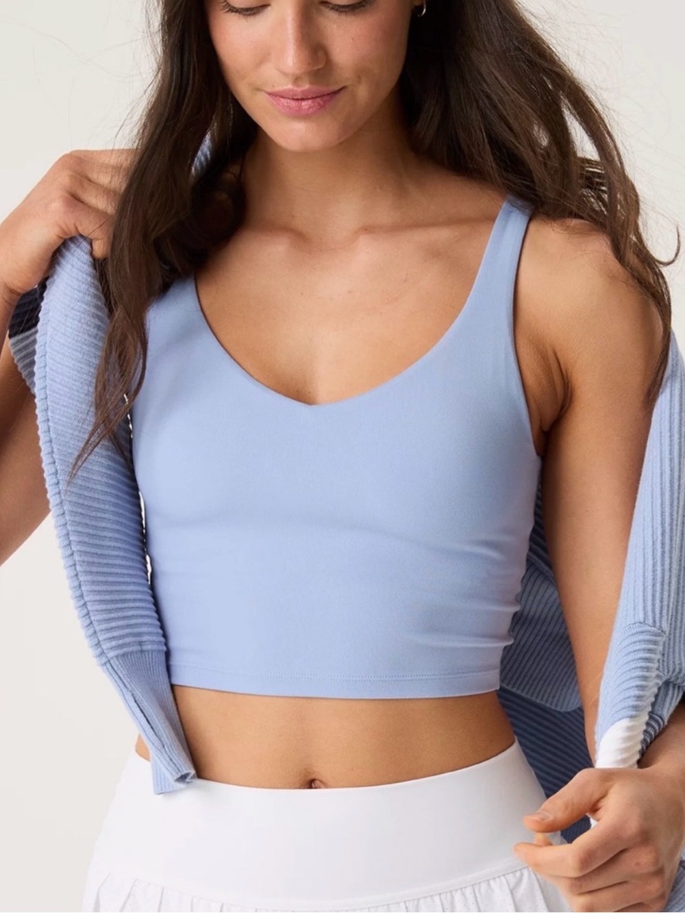 NWT OFFLINE By Aerie Real Me Low Key Longline Sports Bra